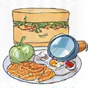 Ikona pro analýzu stravování